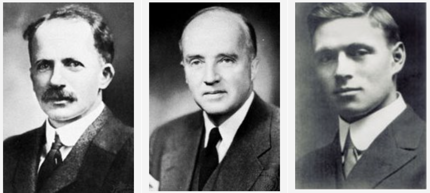 Headshots of the creators of insulin.